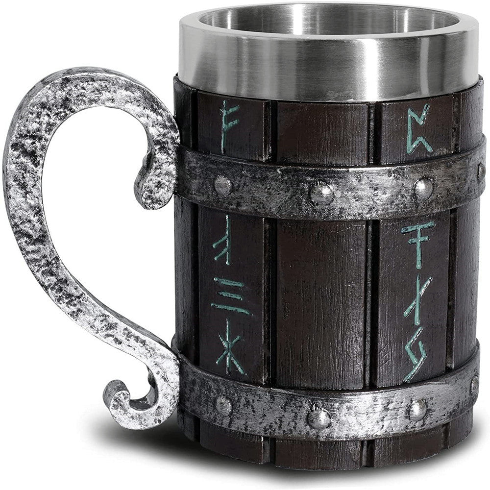 Wooden barrel beer cup personalized bamboo barrel mug large capacity bar cup - Korvel
