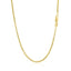 18k Yellow Gold Diamond Cut Cable Link Chain - 1.90 mm