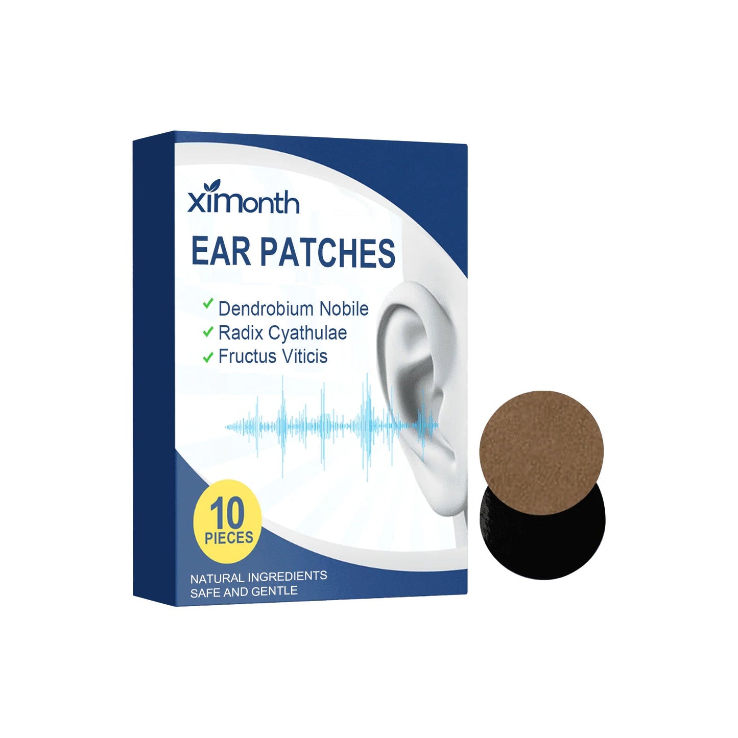 Parche Herbal Premium para la Comodidad y Soporte del Oído