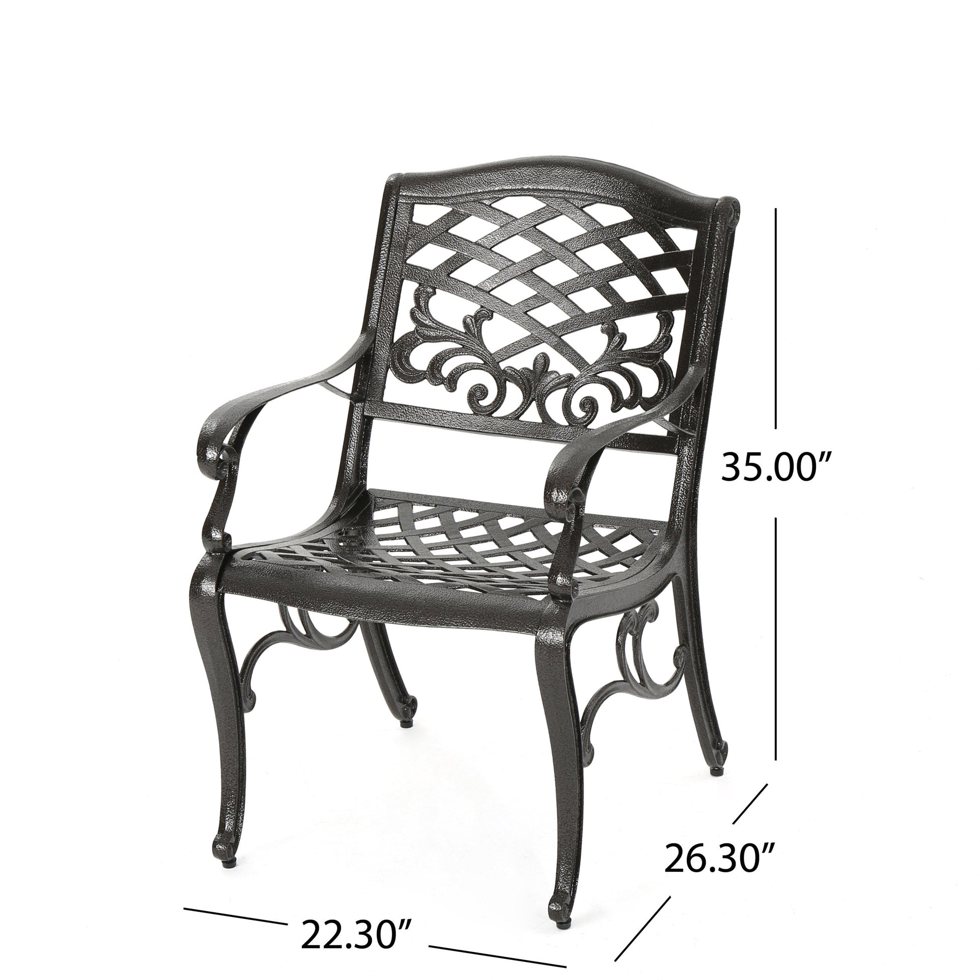 PHOENIX ARM CHAIR(set of 2) - Korvel