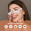 Microcurrent Massaging Eye Beauty Device with EMS and Red Light for Eye Massage and Dark Circle Reduction - Korvel