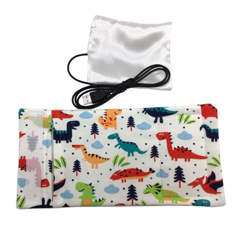 USB Milk Water Warmer Travel Stroller Insulated Bag Baby Nursing Bottle Heater - Korvel