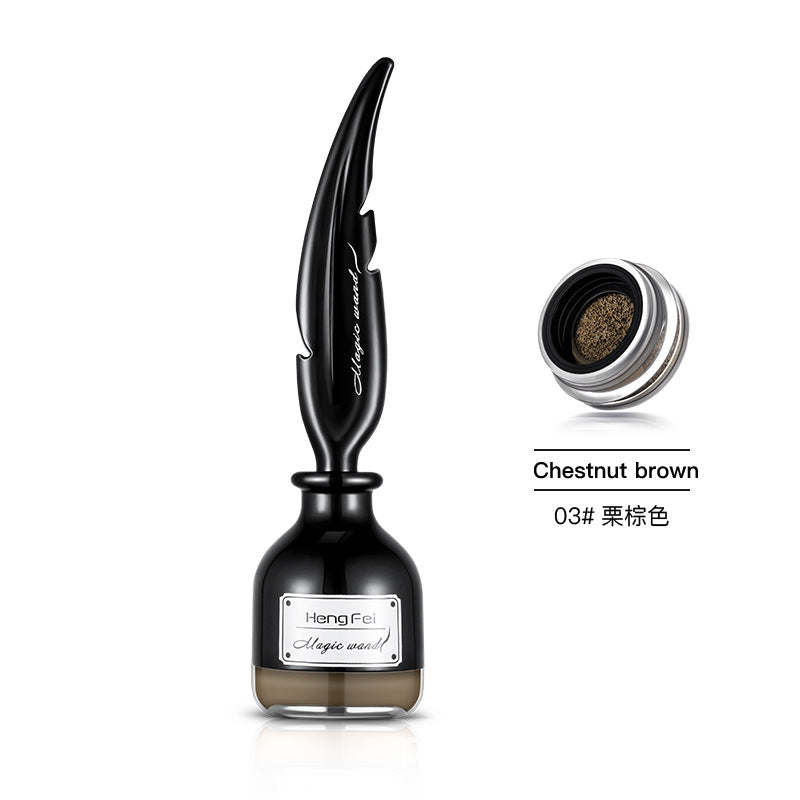 Crème à sourcils HengFei Air Cushion - Résistante à l'eau et Fini Naturel