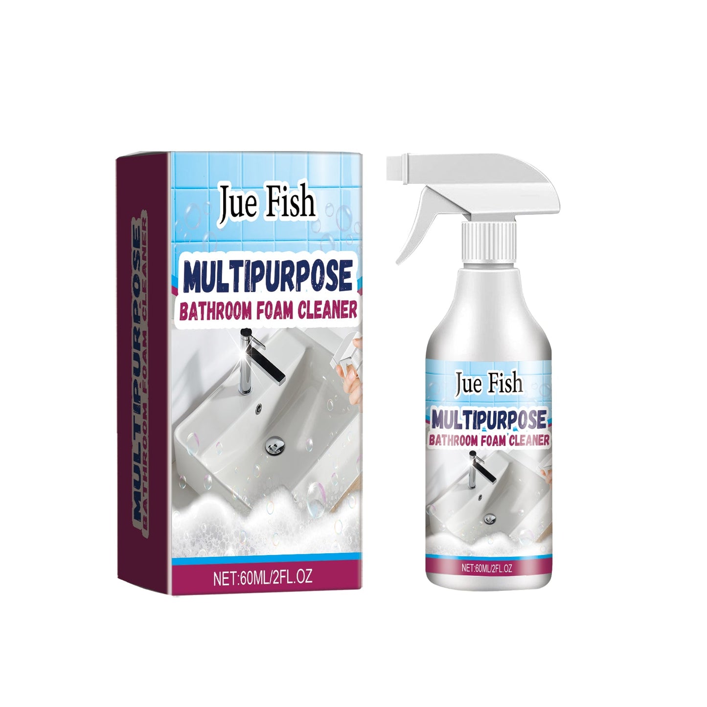 Limpiador de Espuma para Baño Premium para la Eliminación de Manchas