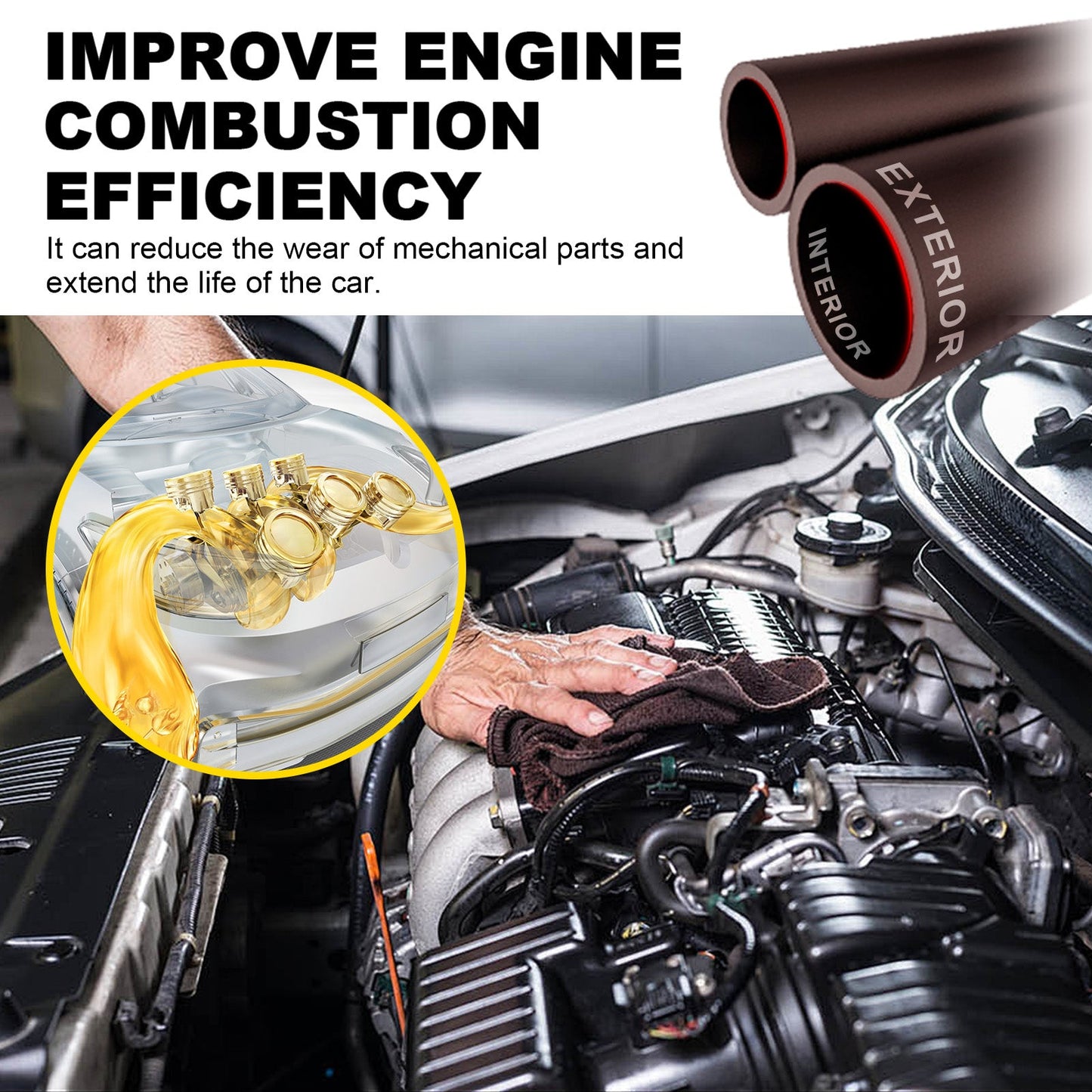 Heavy Duty Cleaner, Multi-Functional Care Agent For Efficient Cleaning And Removing Dirt From Cars - Korvel