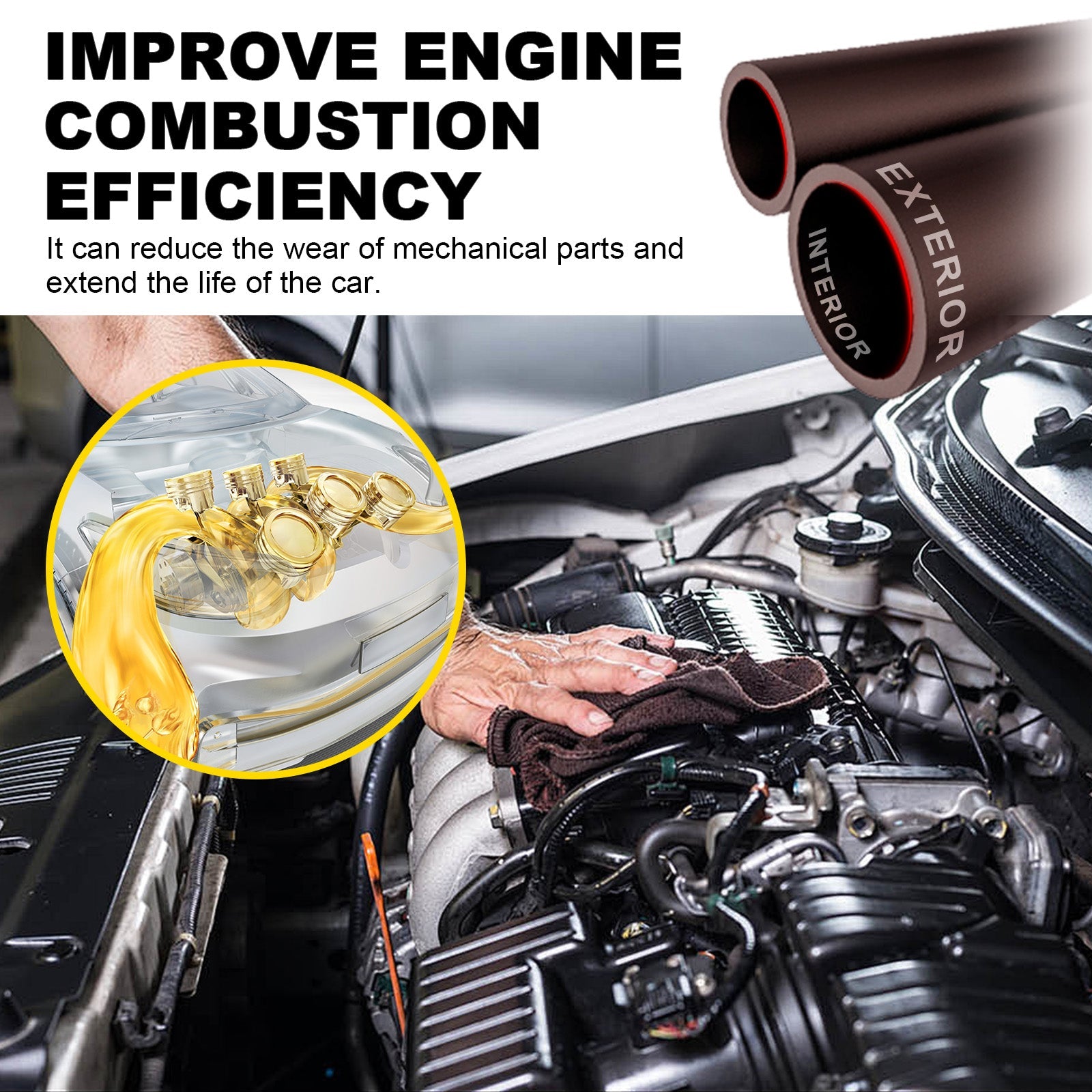 Heavy Duty Cleaner, Multi-Functional Care Agent For Efficient Cleaning And Removing Dirt From Cars - Korvel