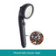New Tourmaline balls Filter Shower Head Water saving 3 Modes adjustable SPA shower head on/off button high pressure shower - Korvel