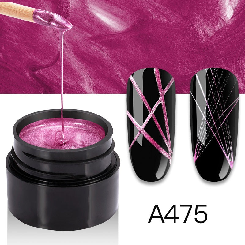 ROSALIND Gel Spider Line Nail Art Polish - 5ml