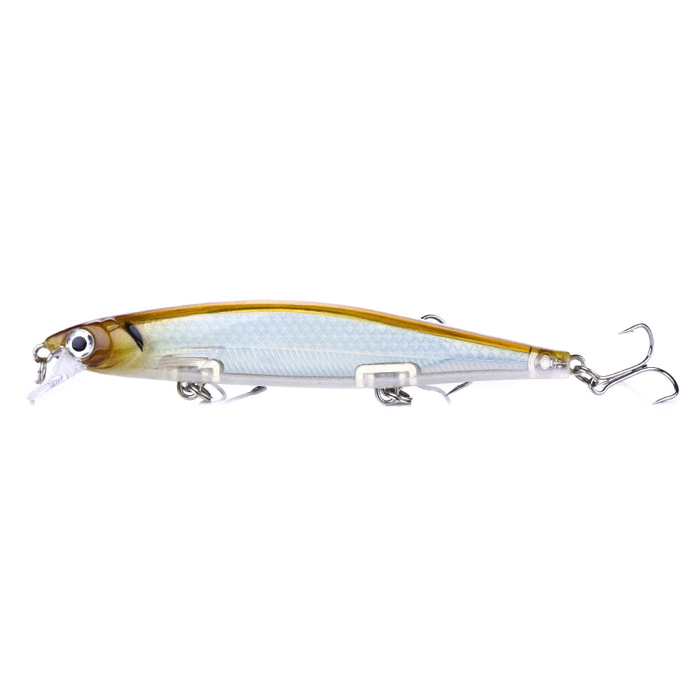 110mm 13g Swimbaits Bass Big Fish Fishing lure sinking Floating Wobblers Hard bait Crankbait Minnow Lure for pike Fishing tackle - Korvel