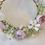 Mori Flower Bridal headdress garland modeling headdress photo wedding dress hair accessories Bridesmaid accessories holiday head - Korvel