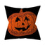 Trick or treat/pumpkin Cushion Cover 45*45cm Happy Halloween Throw Pillow Cover Happy Fall Y'all ghosts Horror Pillowcase - Korvel