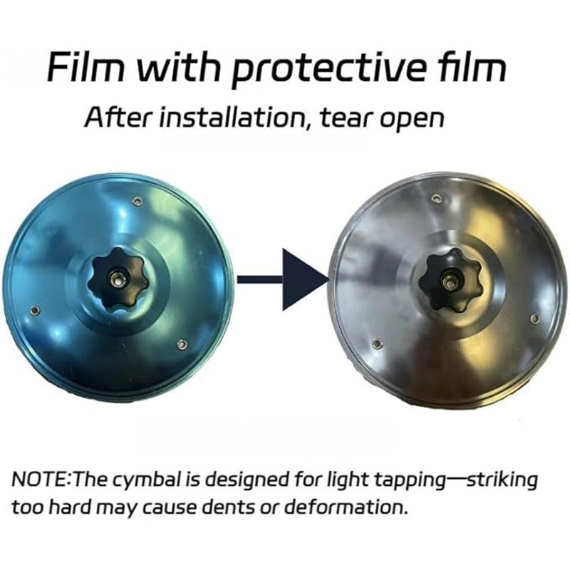 Car Collision Cymbals & Ventilated Drums - Decorative Instruments