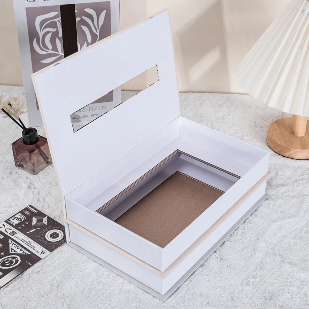 Elegant Book Style Tissue Box Holder for Home and Office