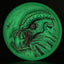 Disco Glow D-Line P2 'Zombie Gremlin' - Diseño Único Pintado a Mano