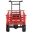 Wheelbarrow Utility Cart Electric Powered Cart 48V28Ah 500W Capacity 500lbs (230kg) Material Hauler 1000lbs Towing - Korvel