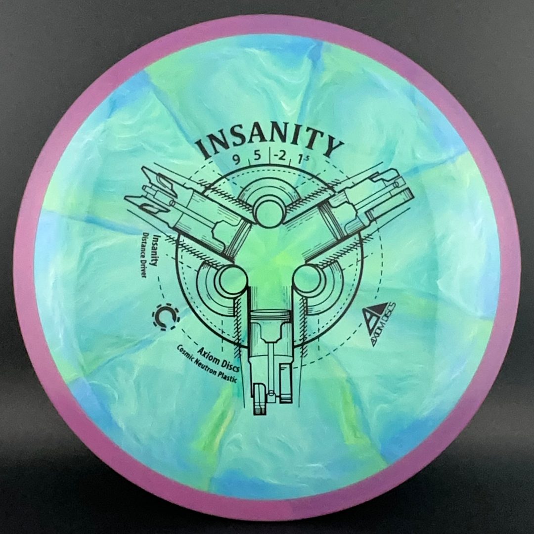 Cosmic Neutron Insanity Disc Golf Driver