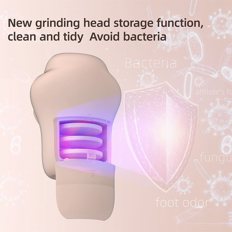 Electric Pedicure Foot Grinder - Rechargeable Callus Remover