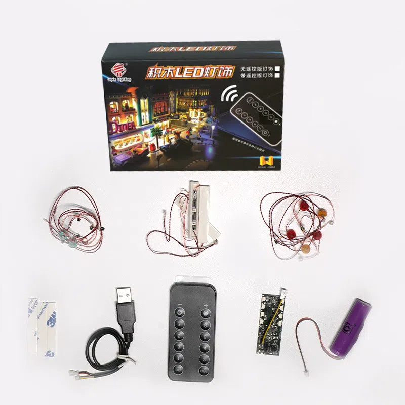 Ensemble d'éclairage LED pour LEGO 42111 Dodge Warhorse