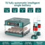 Incubadora de huevos 9-48 con giro automático y control de humedad