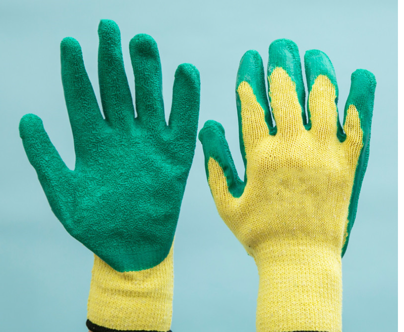 Gants de travail en latex premium - 12 paires, taille 10