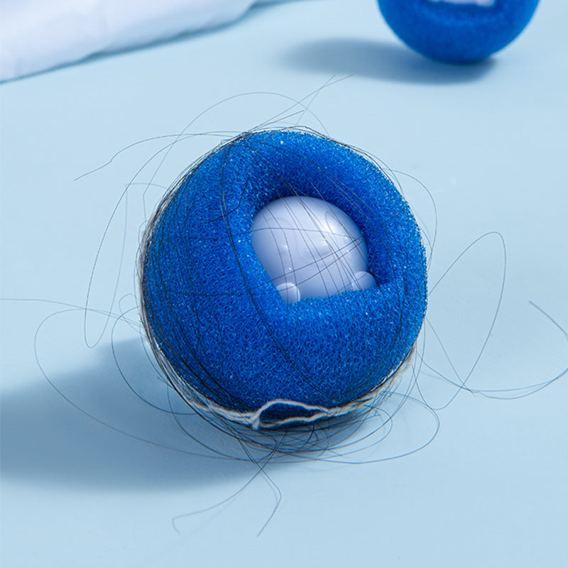 3 Decontamination Laundry Balls Clothes Anti-Winding Washing Machine Cleaning Balls Household Hair Removal Special Care Balls - Korvel