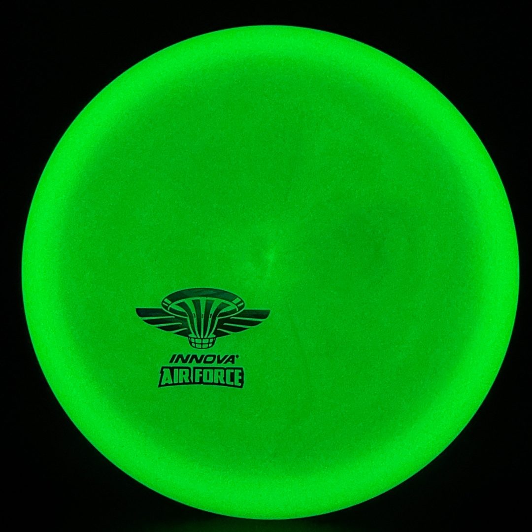 Color Glow Champion Eagle - Disco de Golf Driver con Sello de la Fuerza Aérea
