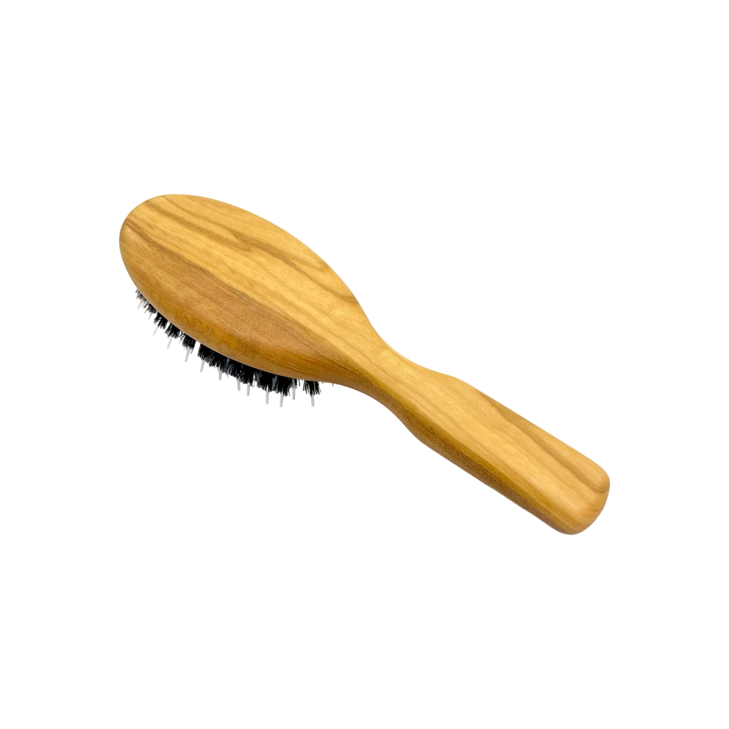 Brosse à cheveux en bois d'olivier Dural avec poils de sanglier
