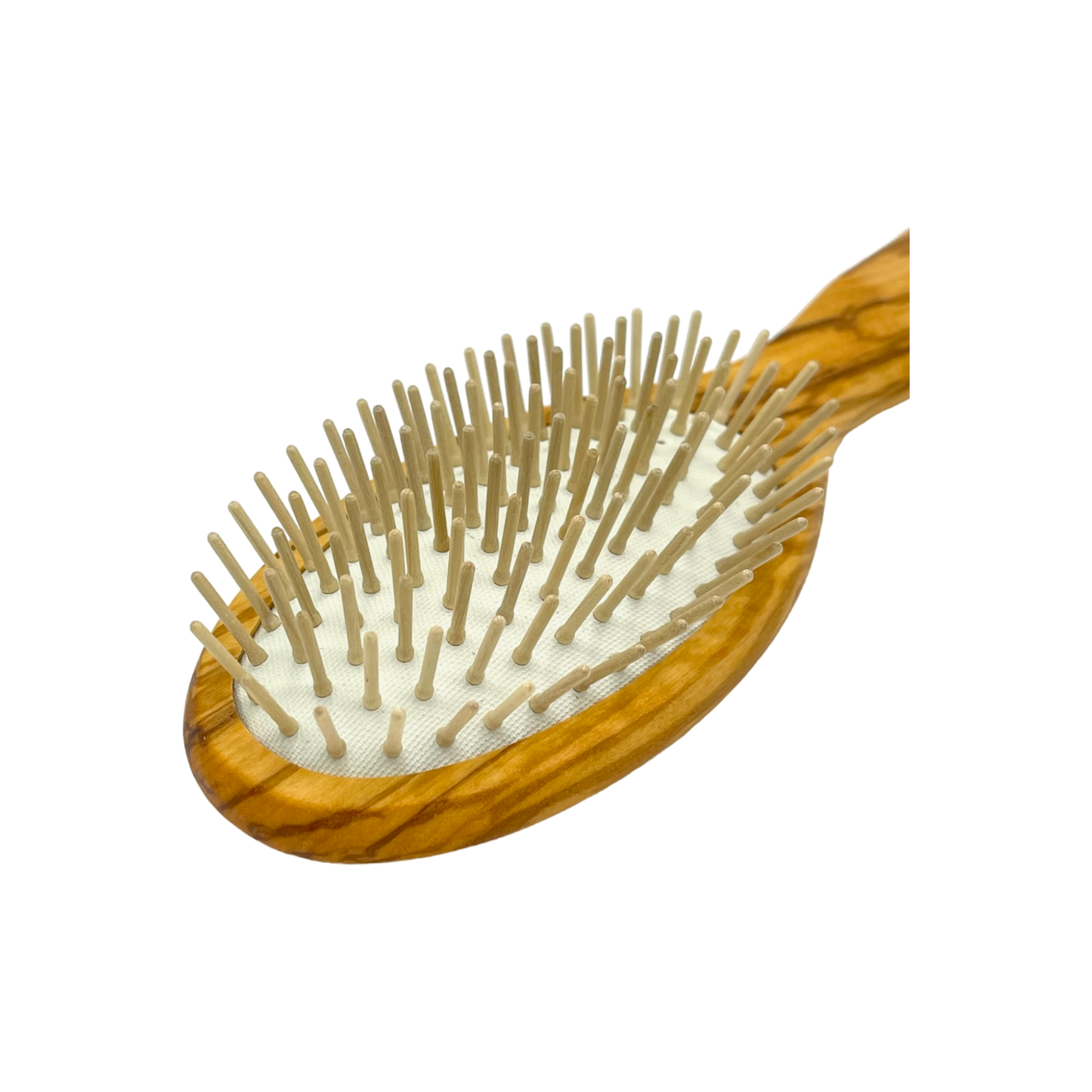 Dural Olive Wood Paddle Hairbrush with Wooden Pins