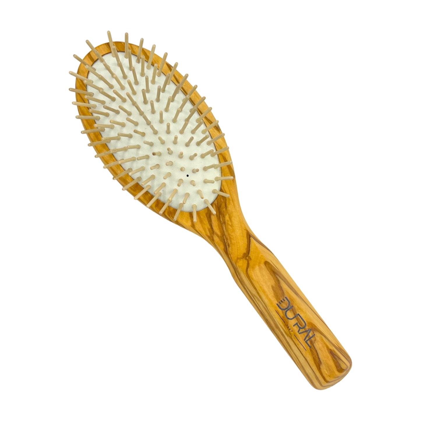 Dural Olive Wood Paddle Hairbrush with Wooden Pins