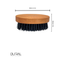Brosse à Barbe en Bois de Poirier Dural avec Poils de Sanglier