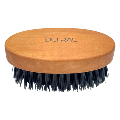 Dural Pear Wood Beard Brush with Wild Boar Bristles