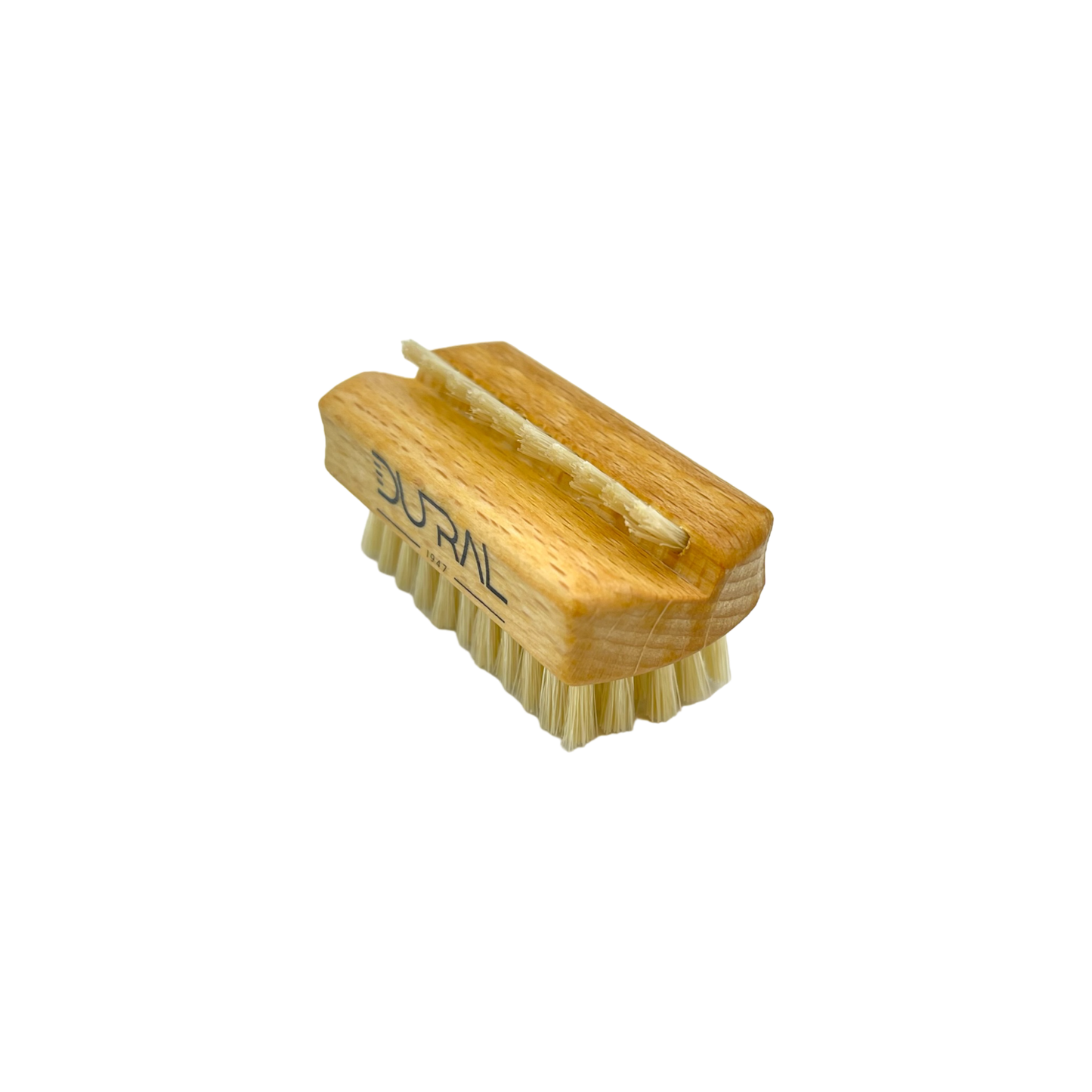 Cepillo de Mano de Tamaño de Viaje de Madera de Haya Dural con Cerda Natural