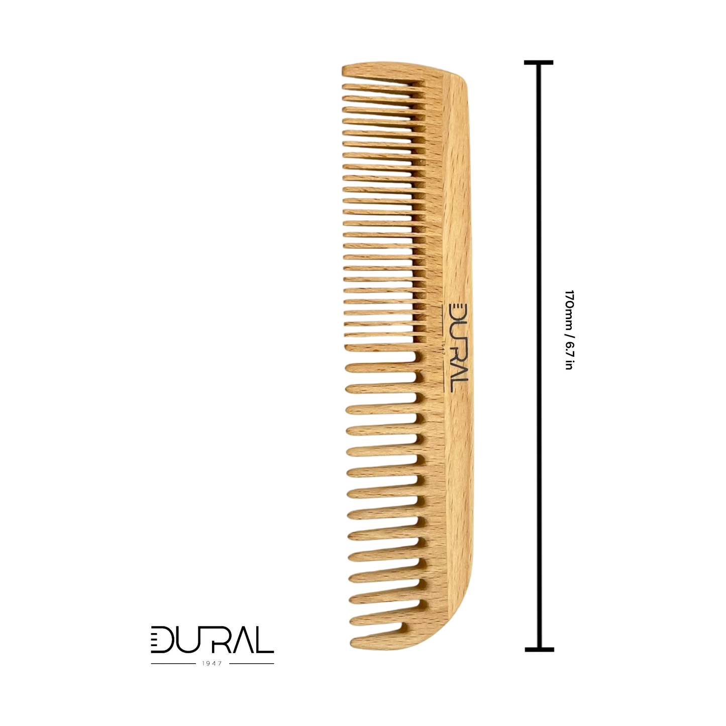 Peine para hombres de madera de haya Dural