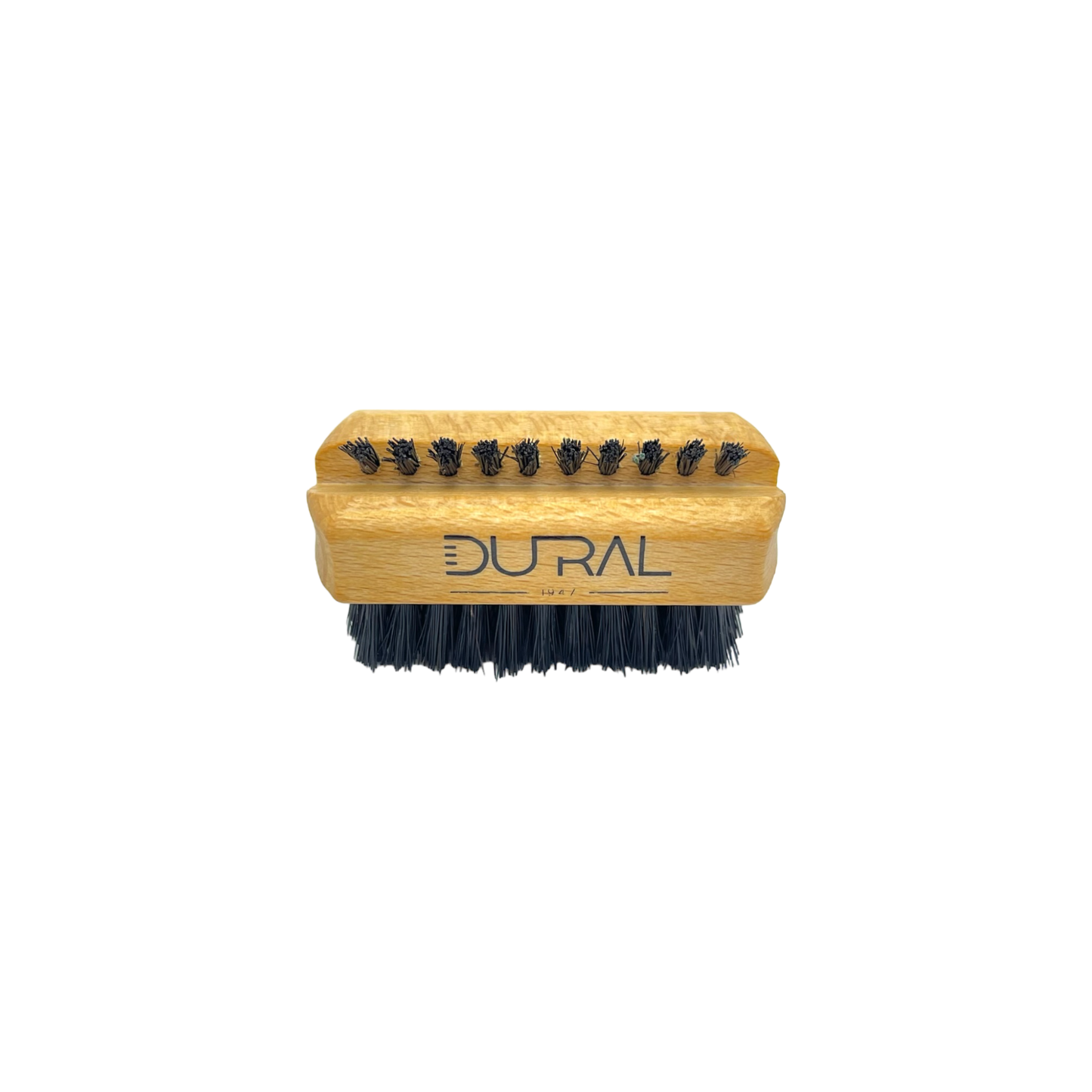 Brosse à main/ongles de voyage en bois de hêtre Dural
