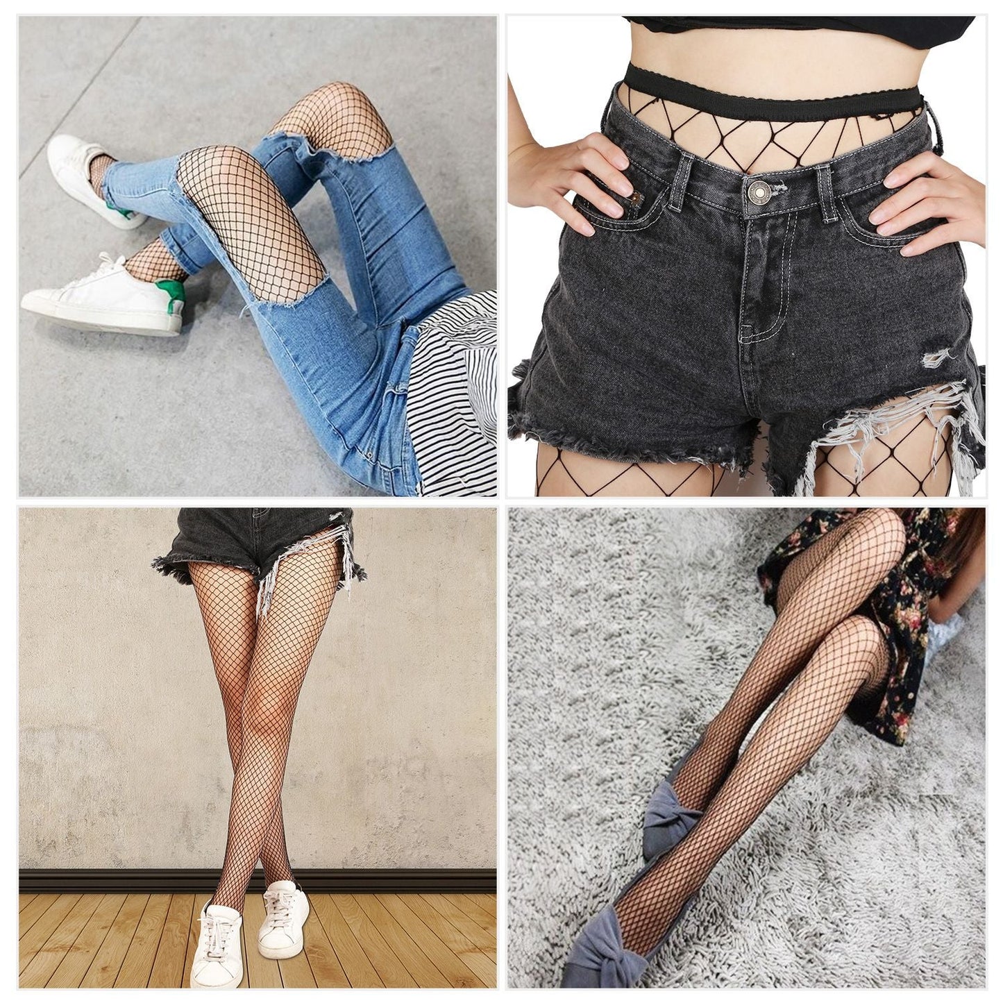 High Waist Fishnet Tights for Women - Stylish & Comfortable