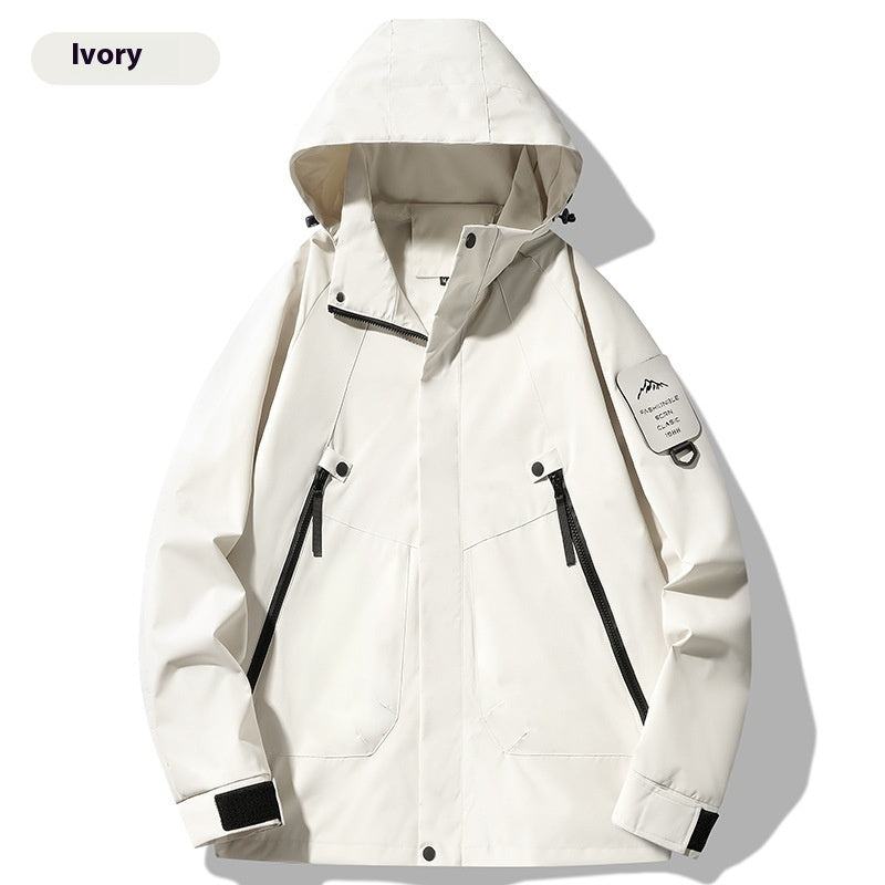 Veste Shell Extérieure Premium - Coupe-vent et Imperméable