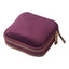 Portable Jewelry Storage Bag with Zipper Closure