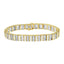 14K Yellow Gold Diamond Link Bracelet - 5.50 Cttw