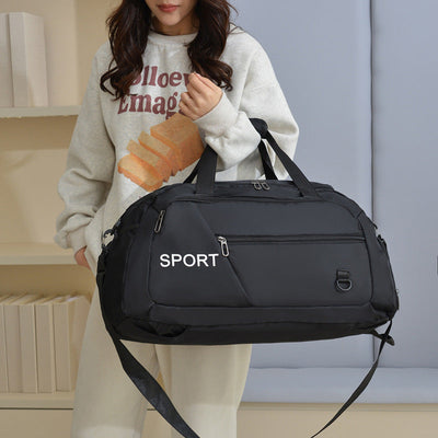 Large Capacity Lightweight Gym Duffel Bag with Wet/Dry Separation