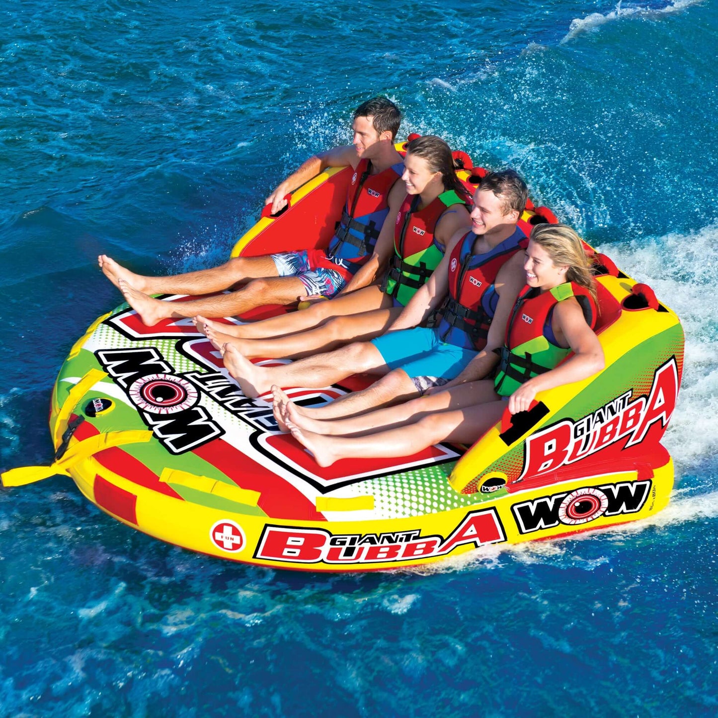 WOW Watersports Giant Bubba Hi Vis Towable Tube