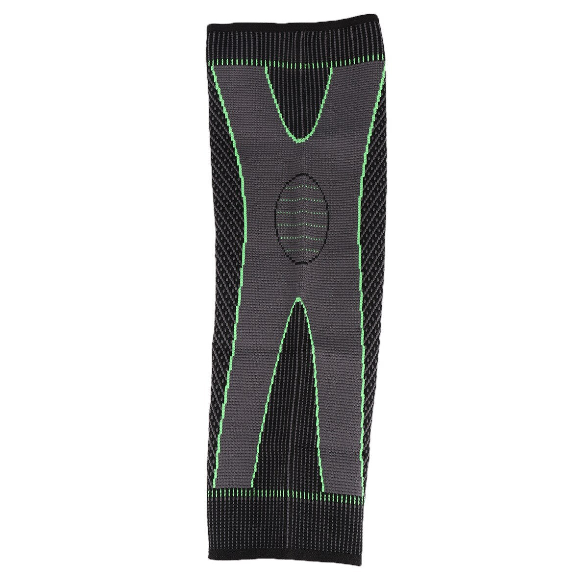 1PCS Mumian S33 Classic Black And Green Knitted Thermal Lengthen Sports Kneecaps - Korvel