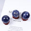 Natural crystal ball polished crystal crafts Blue-vein stone sodalite Wish ball ornament - Korvel