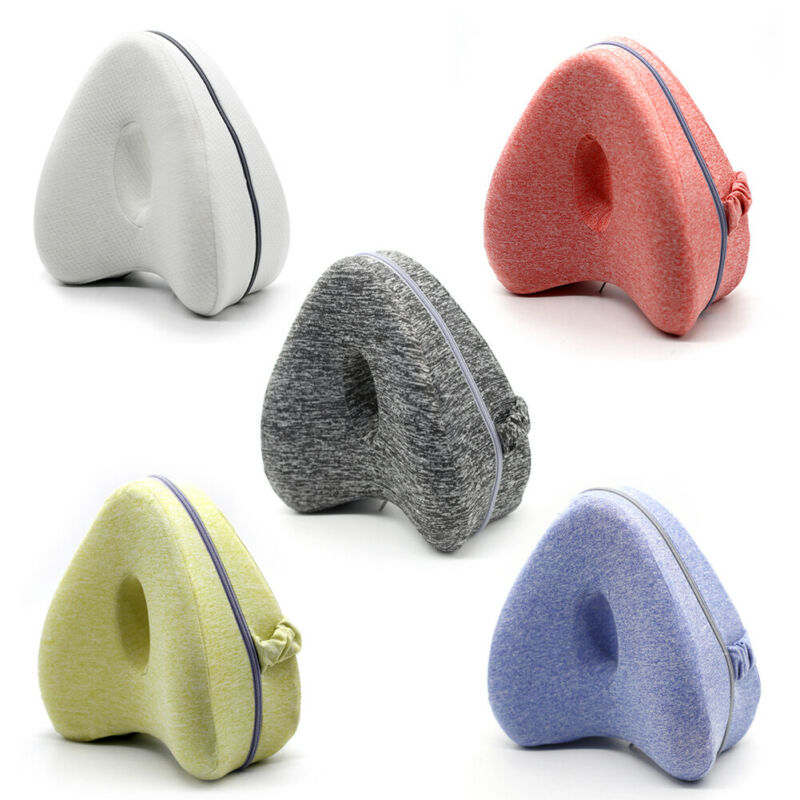 Heart-Shaped Foam Memory Pillow Contour Memory Foam Leg Pillow Orthopaedic Pillow Back Hips Knee Support Relief Back Hips Wedge - Korvel