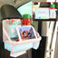 Universal Baby Car Hanging Basket Storage Bag Car Seat Back Organizer With Tablet Holder Travel Storage BagStroller Accessories - Korvel