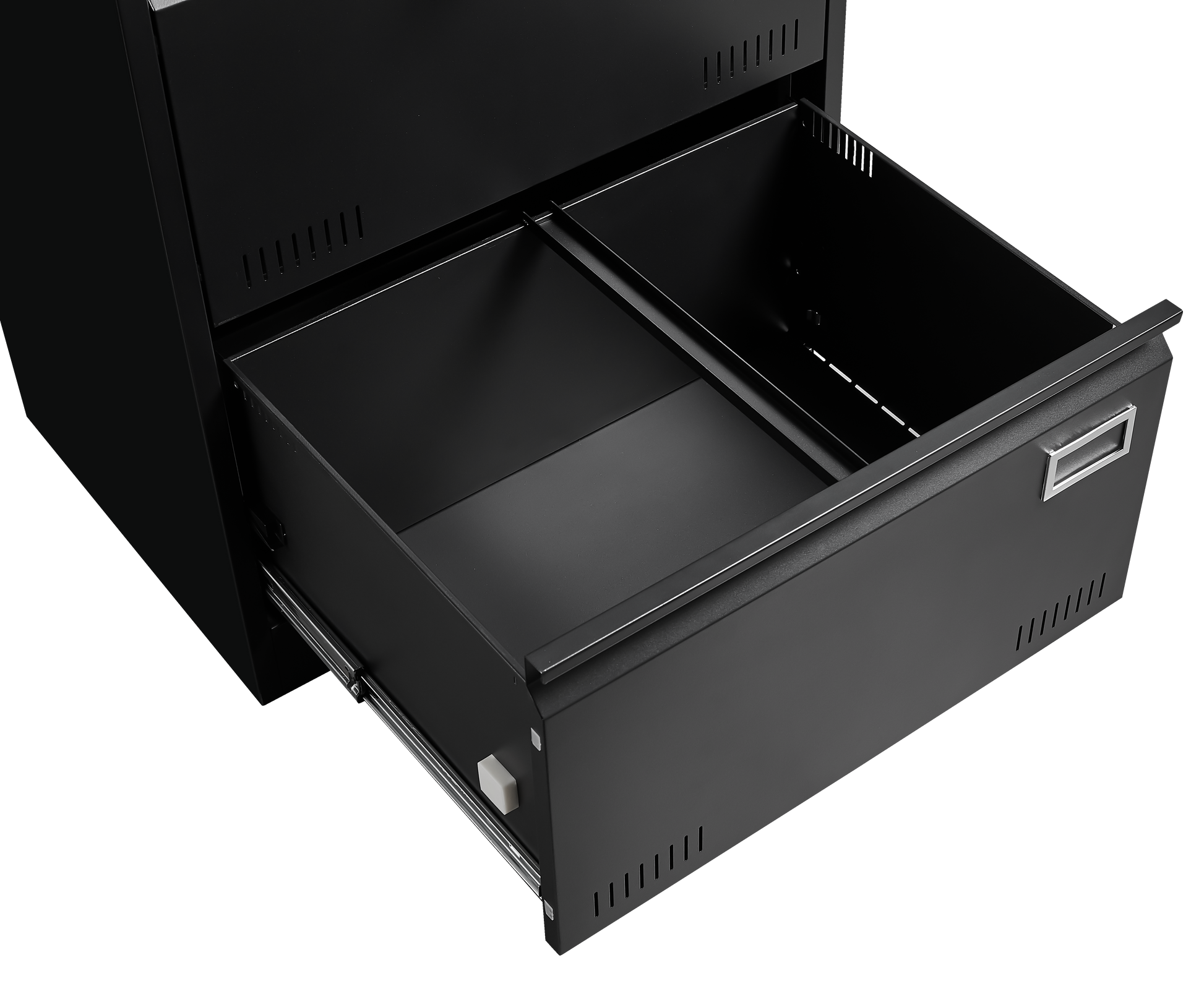 Filing Cabinet Lateral File Cabinet 3 Drawer Blcak Locking Metal File Cabinets Three Drawer - Korvel