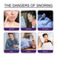Sleep Anti-Snoring Tape, Open Mouth Breathing Physical Expansion Pamper Sleep Anti-Snoring Patch - Korvel