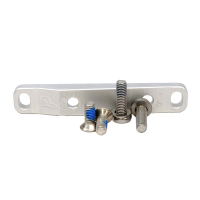 Soporte de Montaje Plano Paul Components para Rotores de 140/160mm - Plata