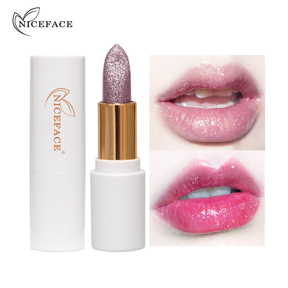 NICEFACE Rouge à lèvres charmant qui change de couleur - Bling Bling