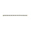 Bracelet de tennis en or jaune 18K avec diamants et saphirs bleus - 7 pouces