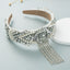 Bandeau à franges en perles élégant pour des looks stylés